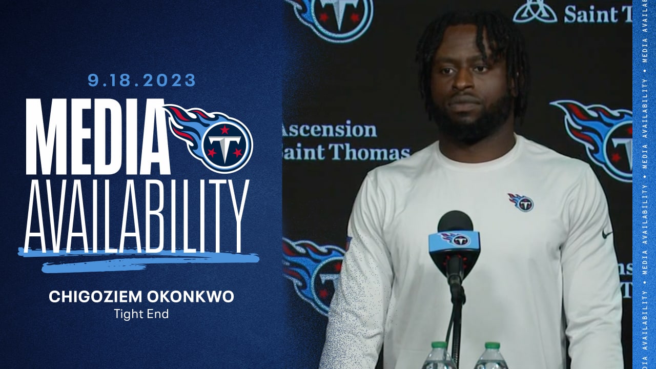 A to Z Sports Nashville - Can't wait to see Chigoziem Okonkwo in a live  game for the Titans! ⚔️⬆️