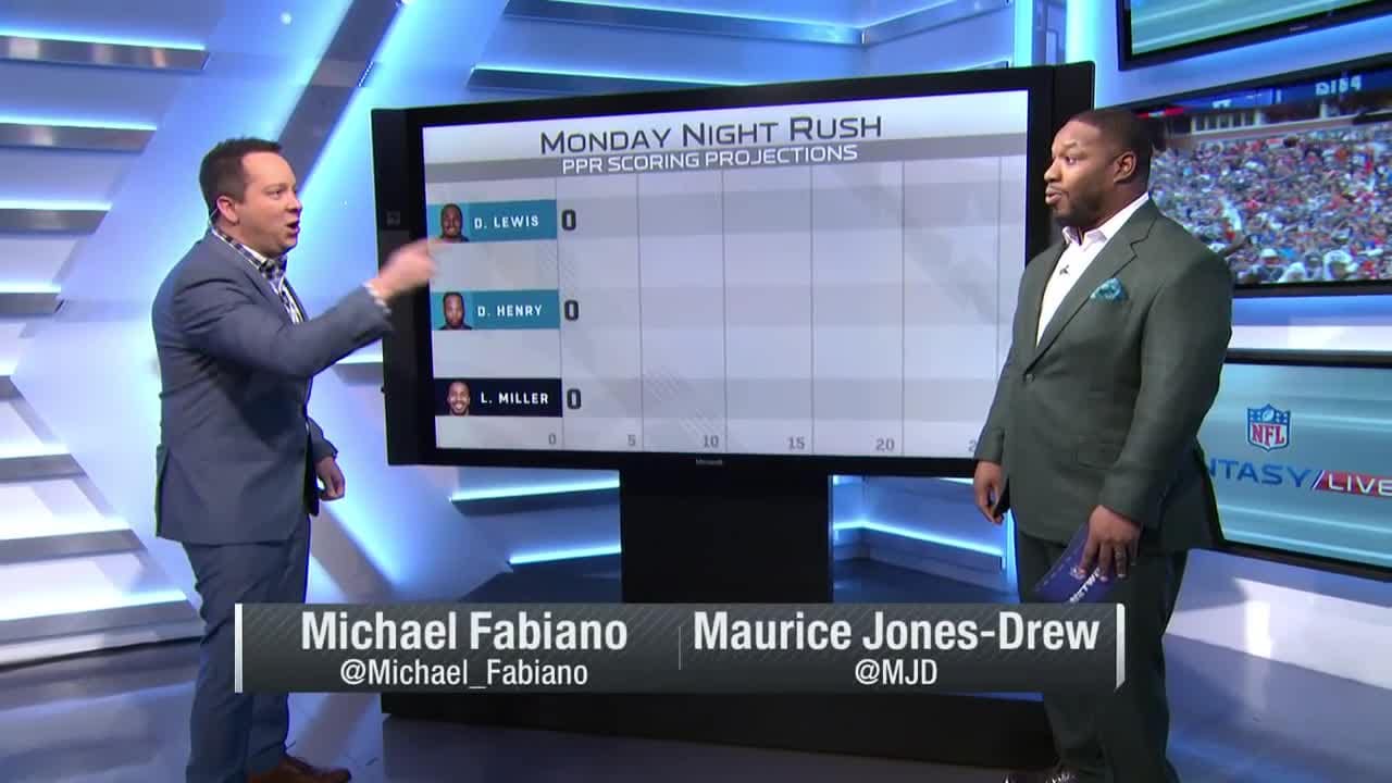 Running Back Predictions for 'Monday Night Football'