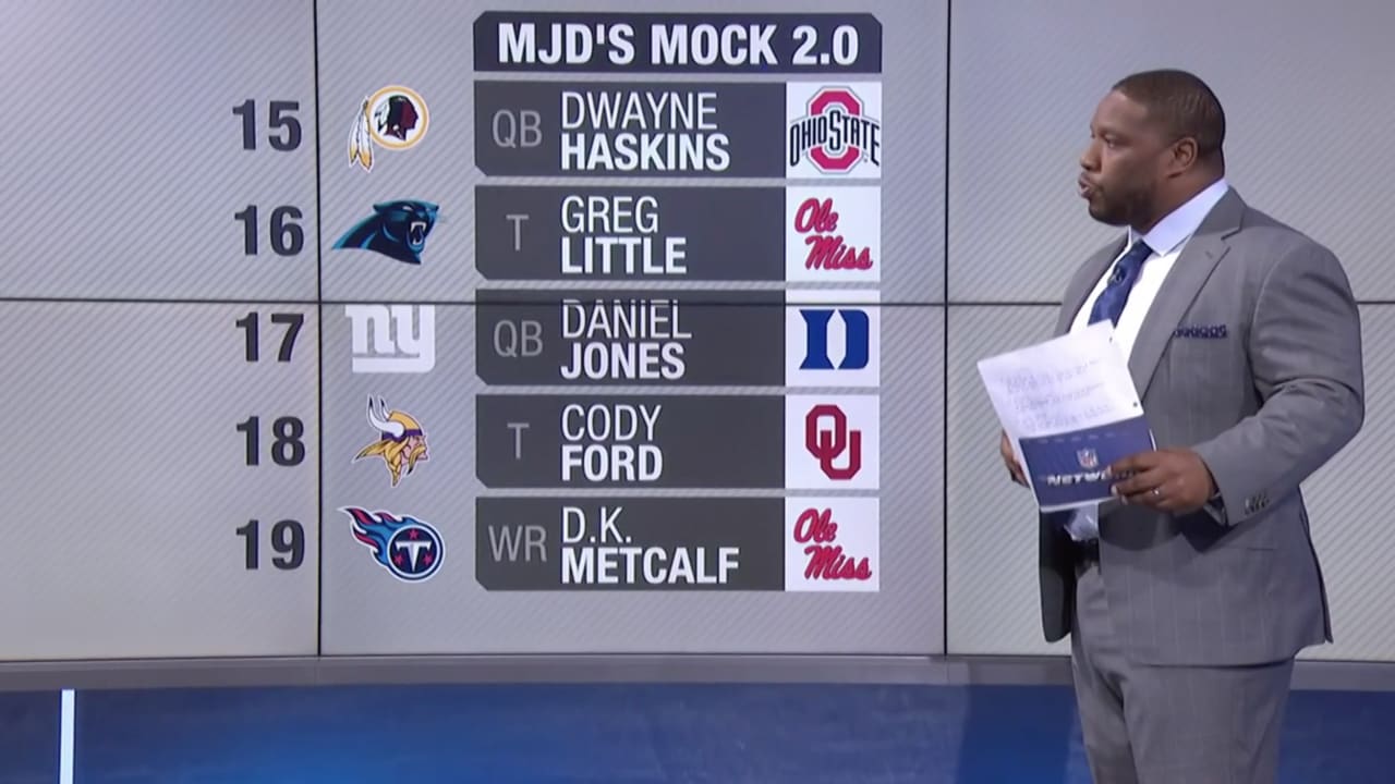 Mock Draft watch: Maurice Jones-Drew's 2021 NFL mock draft 1.0