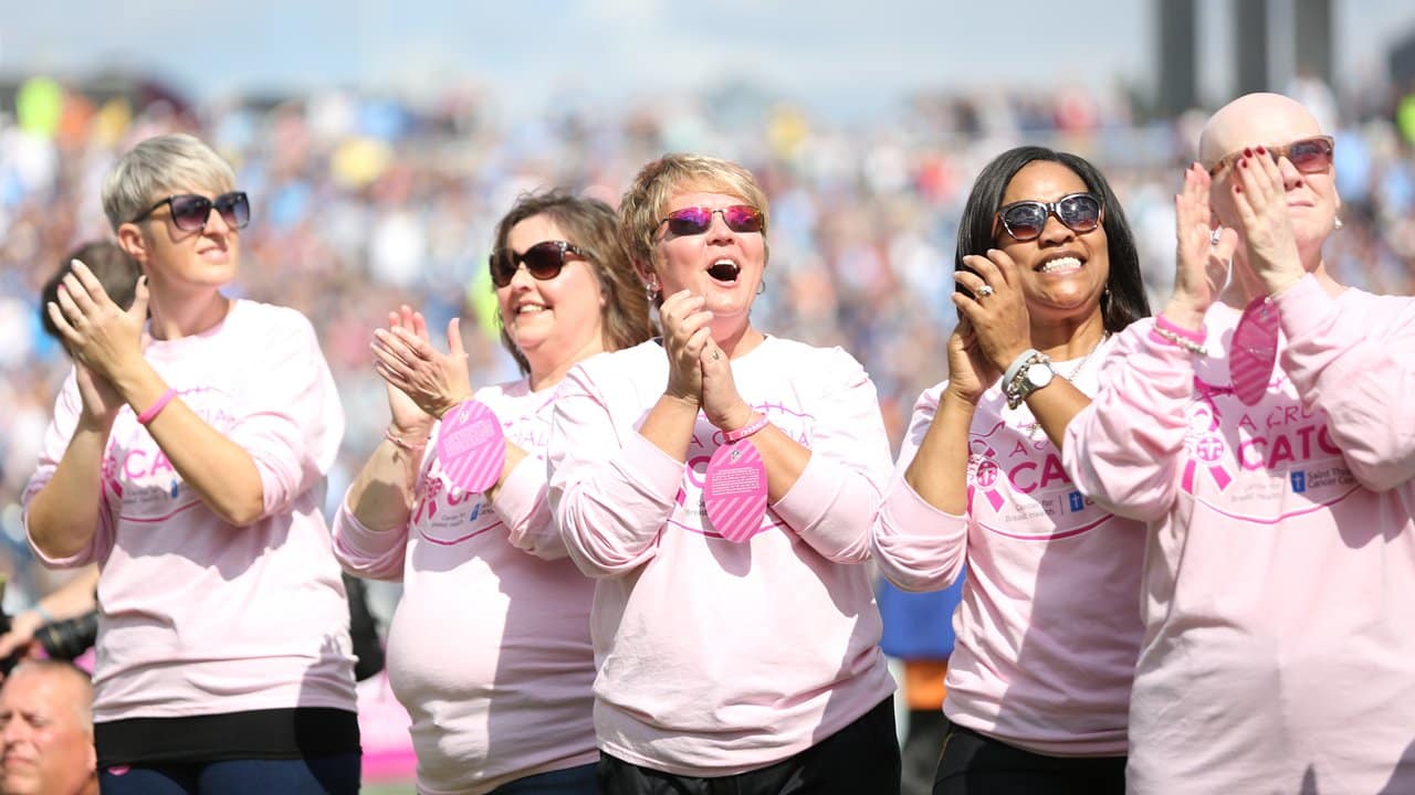 Titans Launch H.S. Breast Cancer Awareness Program