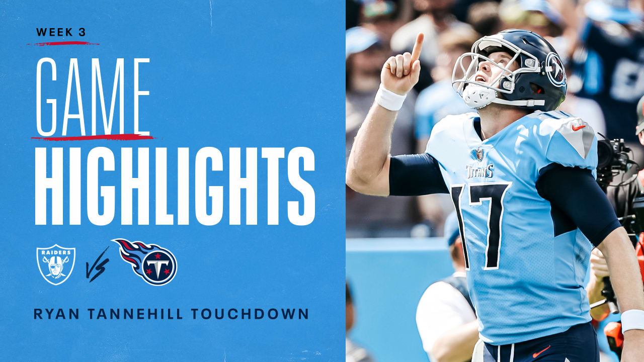 NFL Week 3 Game Recap: Tennessee Titans 24, Las Vegas Raiders 22, NFL  News, Rankings and Statistics