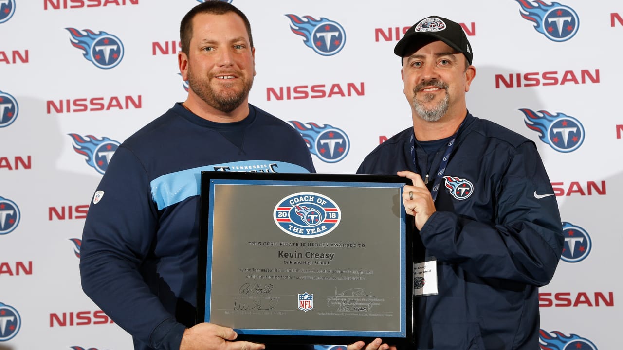 Titans Honor 2018 Coach Of The Week And Coach Of The Year