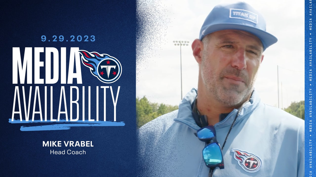 Titans introduce Mike Vrabel as new head coach, NFL