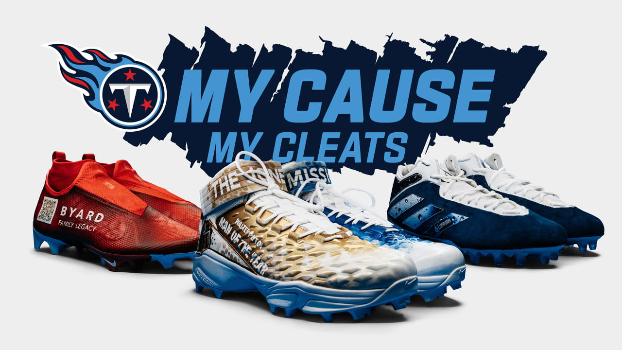 My Cause, My Cleats: Titans Will Express Themselves on Cleats this