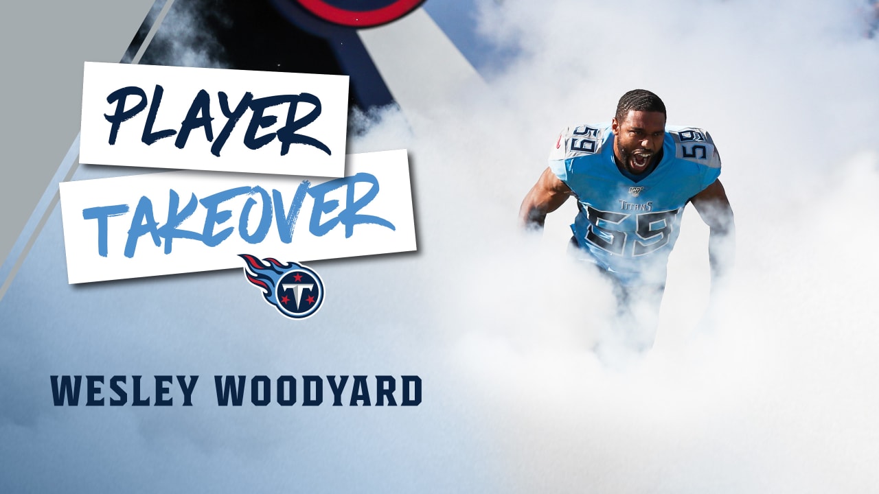 Titans linebacker Wesley Woodyard in photos