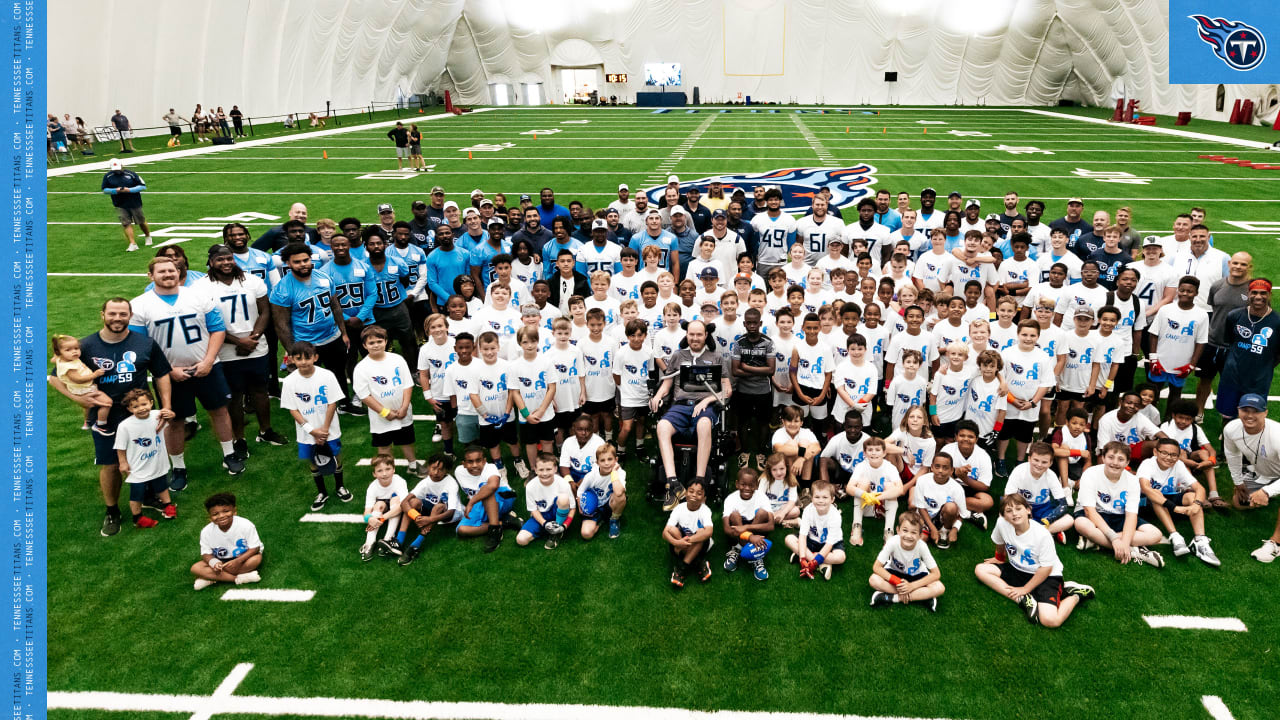 Tennessee Titans Coaches, Players Host 'Camp 59,' The Tim Shaw Youth  Football Camp - The Sports Credential