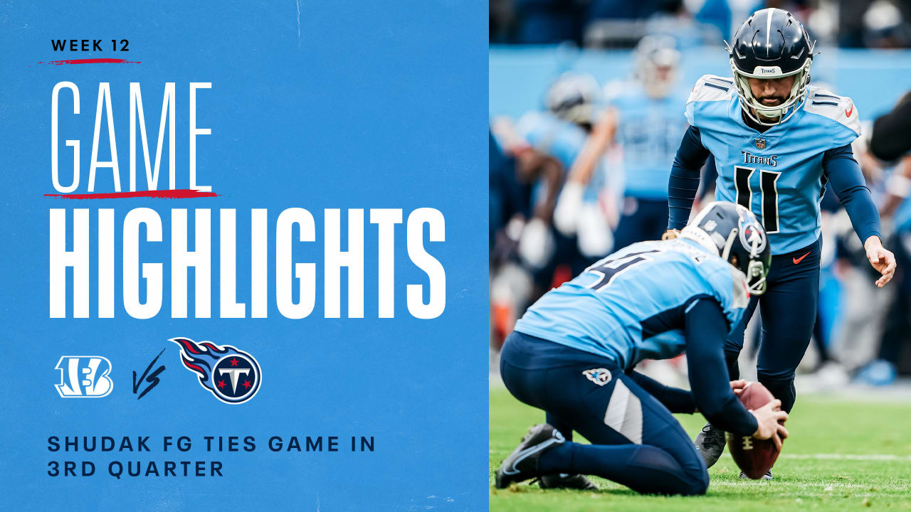 Titans Game Center  Cincinnati Bengals vs Tennessee Titans 2021