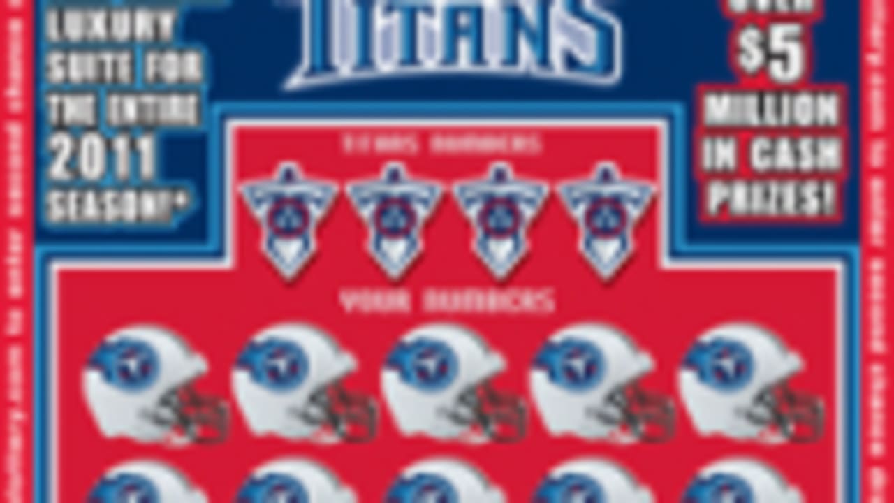 Titans Lottery Ticket Offers Chance to Win $100,000 Instantly