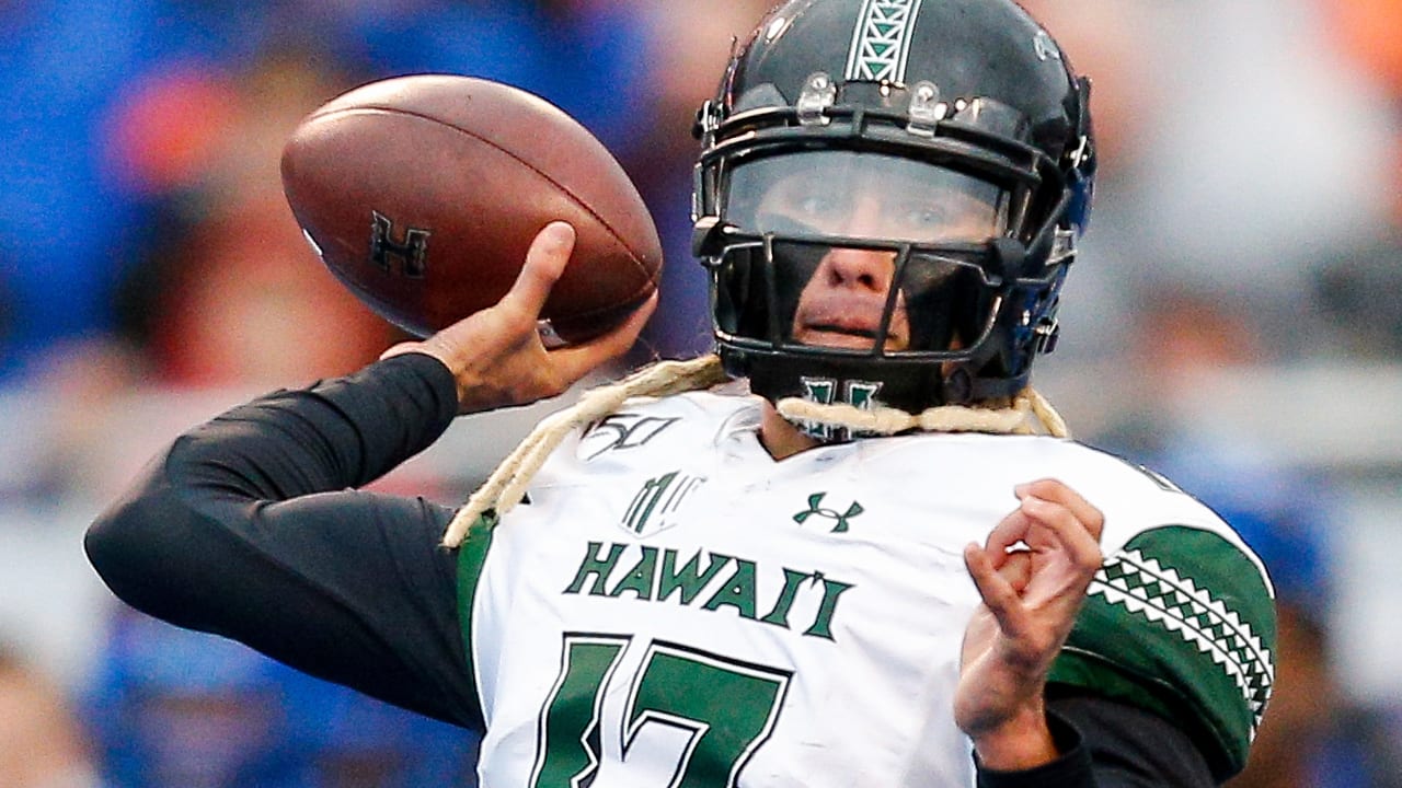 Former Hawaii quarterback Cole McDonald chosen by Tennessee Titans