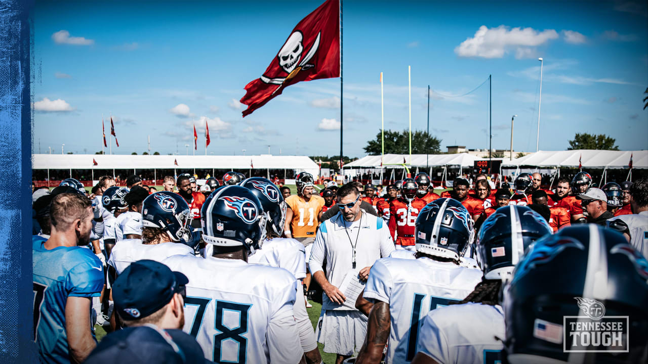 Antonio Brown thrown out of practice as Bucs, Titans brawl