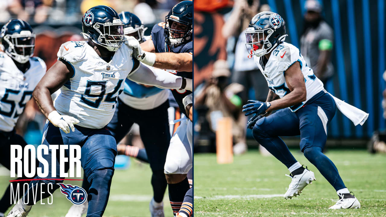 Titans Make a Flurry of Roster Moves Ahead of Sunday's Game vs the Falcons