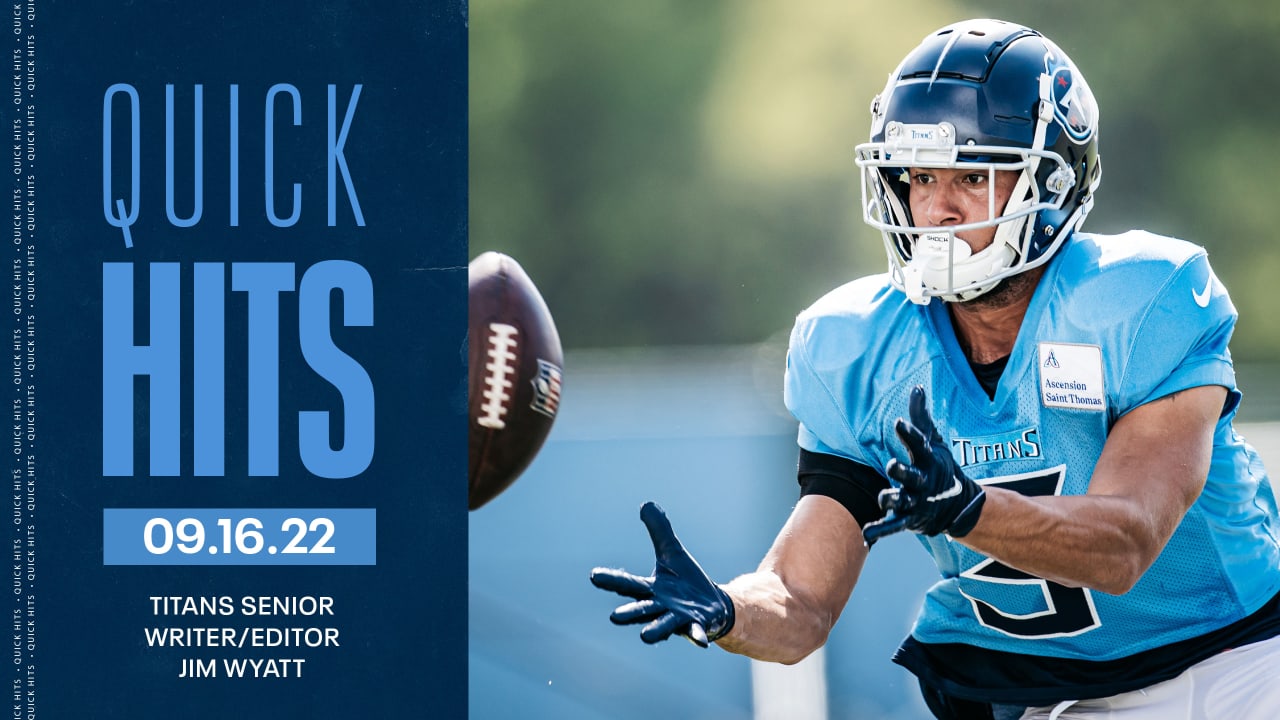 Quick Hits on the Titans From Friday of Bills Week - Vimarsana News