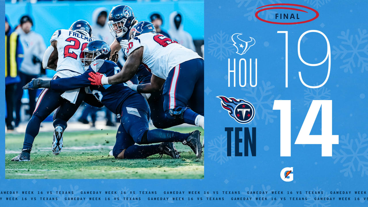 Titans-Texans Postgame Notes