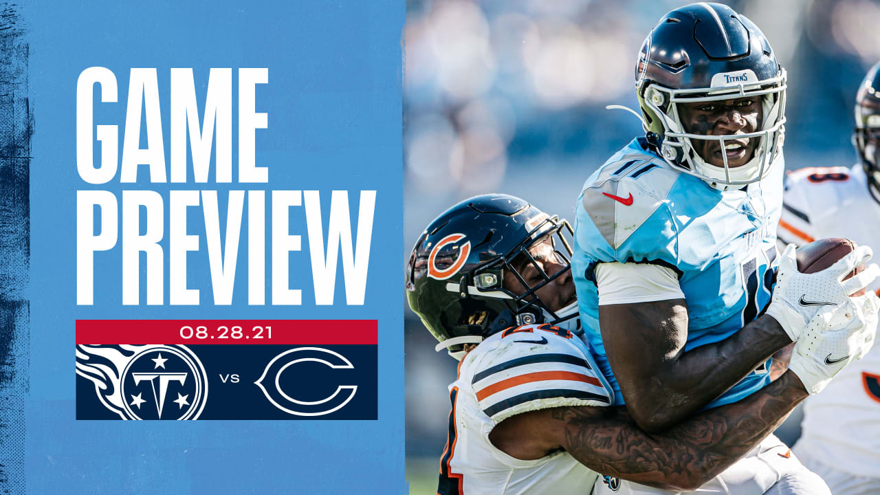 Tennessee Titans - Chicago Bears: Game time, TV Schedule and where to watch  the Week 1 NFL Preseason Game