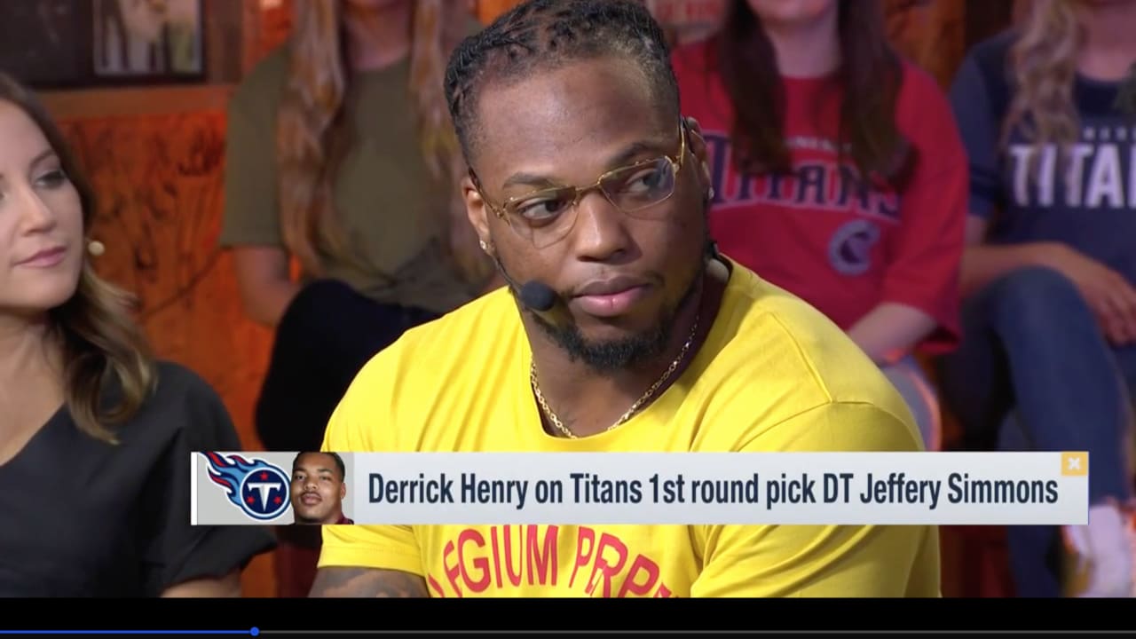 Titans DT JEFFERY SIMMONS Talks How Derrick Henry is NOT Declining