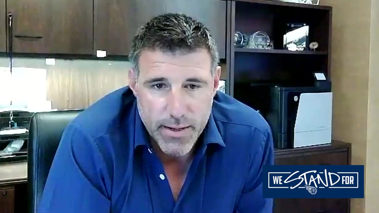 We Stand For: Titans Head Coach Mike Vrabel On Social Justice