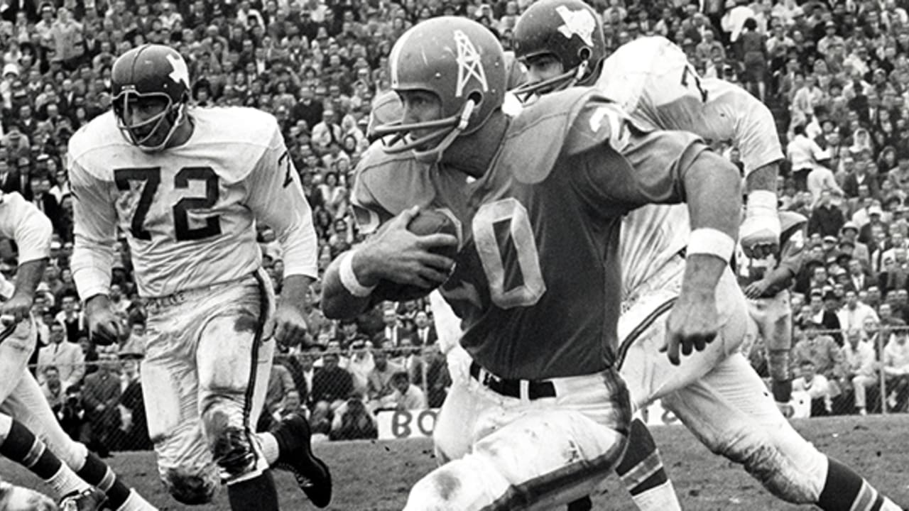 Billy Cannon Signed Houston Oilers Mini Helmet 1960 AFL Champs FAN 23183 –  Denver Autographs