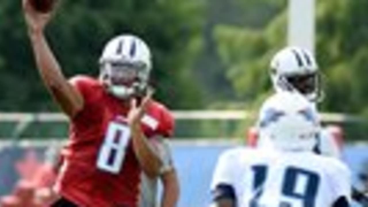 Titans QB Marcus Mariota, WR Tajae Sharpe Training in L.A.