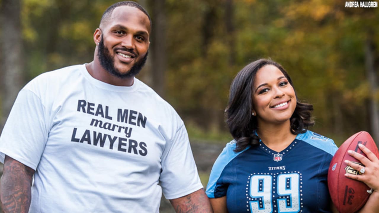 New Dad Jurrell Casey is One Tough Titan, But He Insists His Wife is The  “Beast” of the Family