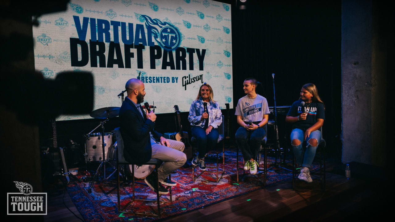 Photos: Titans Host Virtual Draft Party Presented By Gibson