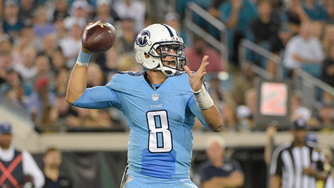 Titans vs Dolphins: Marcus Mariota should throw deep, Mike Vrabel says