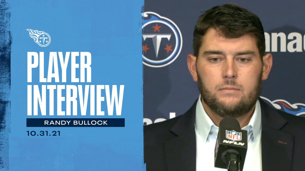 Tennessee Titans K Randy Bullock Plays Through Pregame Injury - Sports  Illustrated Tennessee Titans News, Analysis and More