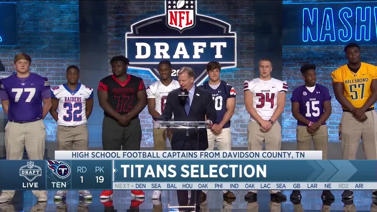 Get to Know the Tennessee Titans 2019 NFL Draft Picks