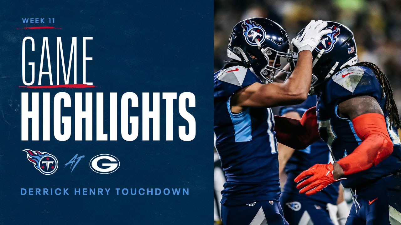 Week 11 Thursday Night Football: Tennessee Titans at Green Bay