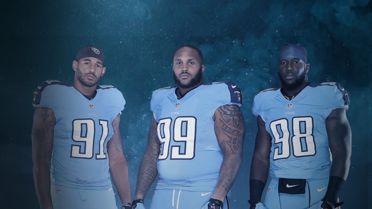 The Jaguars-Titans 'Color Rush' uniforms look like a bunch of