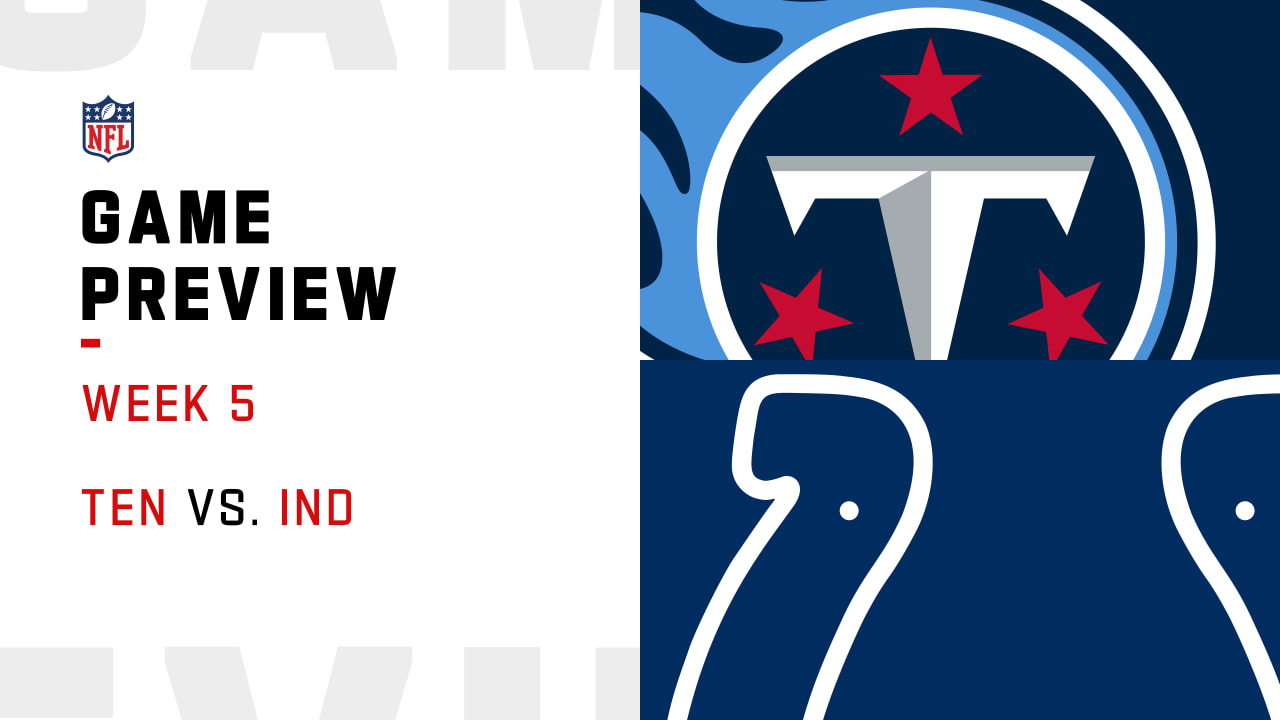 Titans vs. Colts Preview Week 5 NFL Network