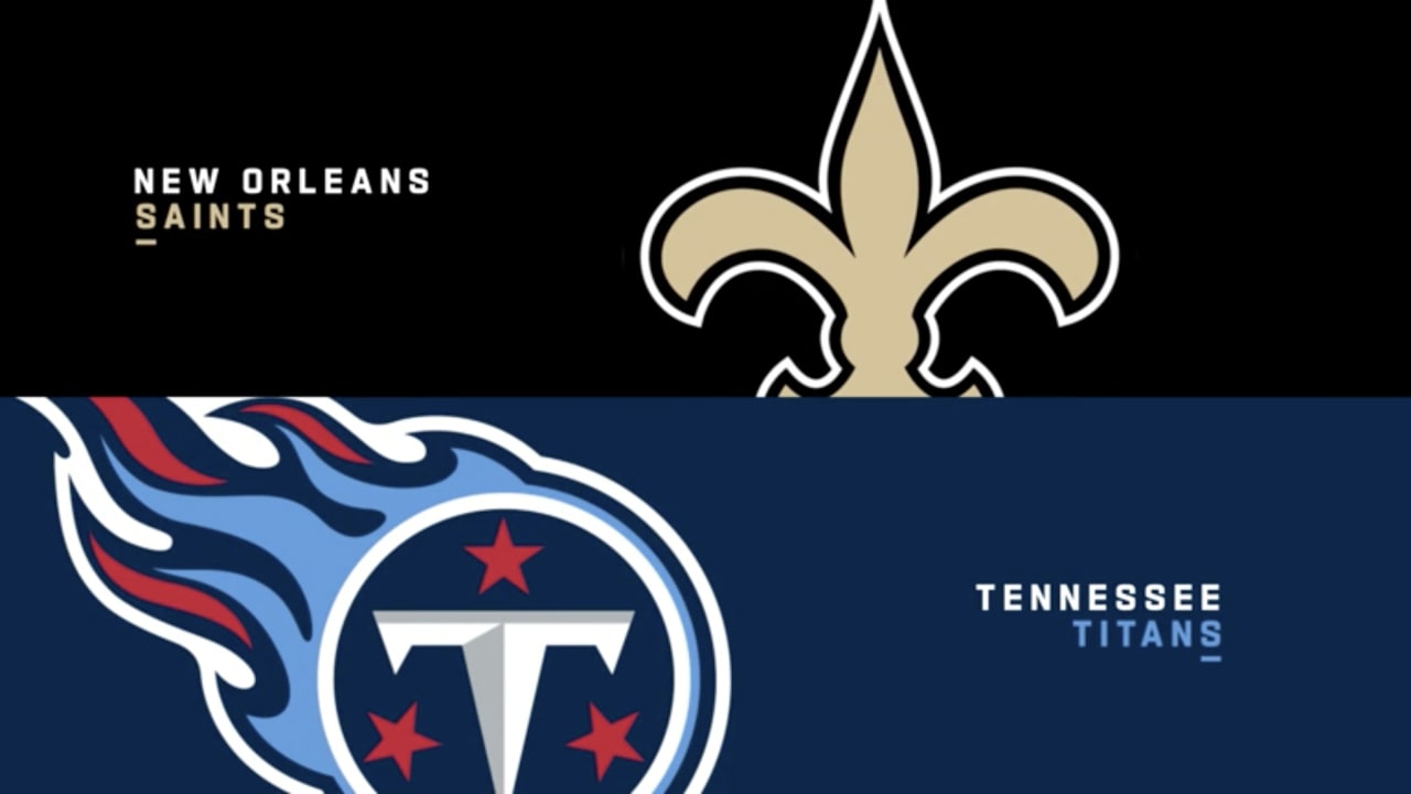 Titans vs. Saints Highlights