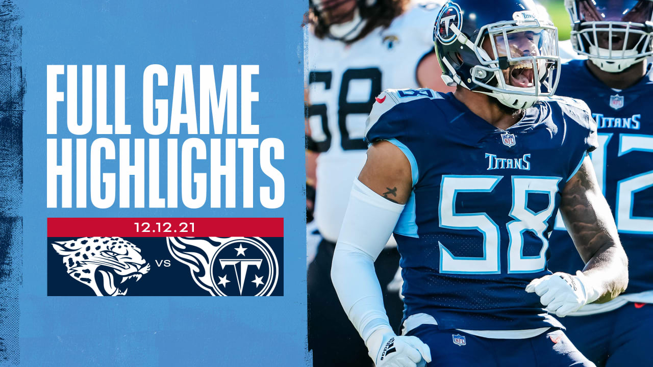 Jaguars vs. Titans Highlights Week 14 Game Highlights