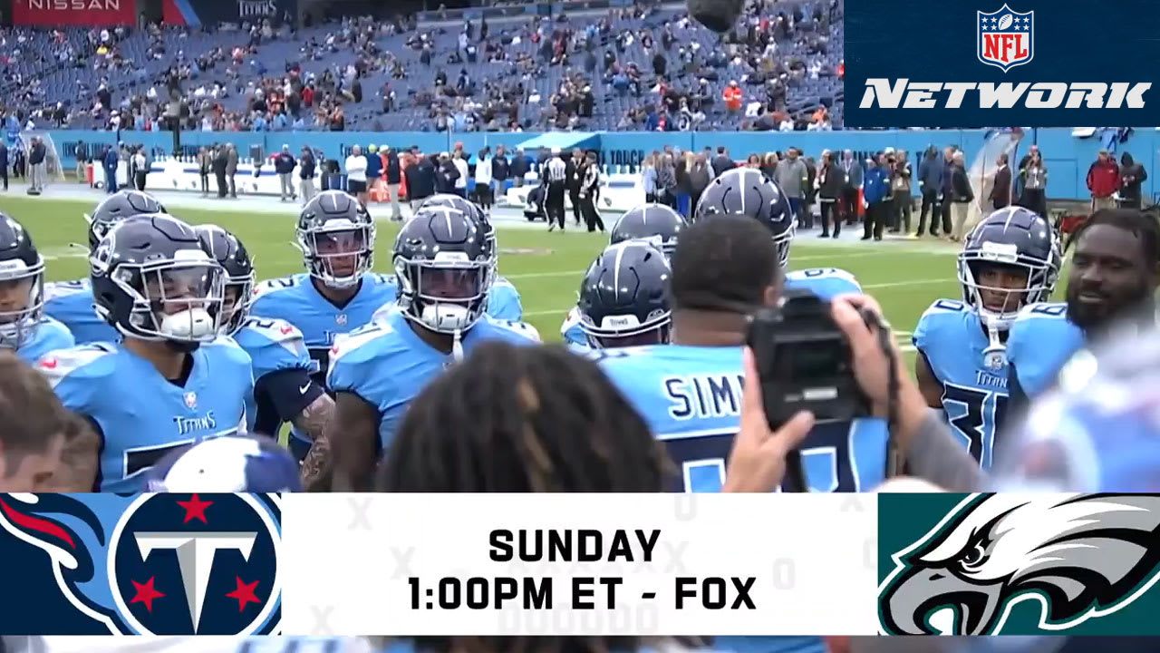 Titans vs. Eagles Preview Week 13 NFL Network