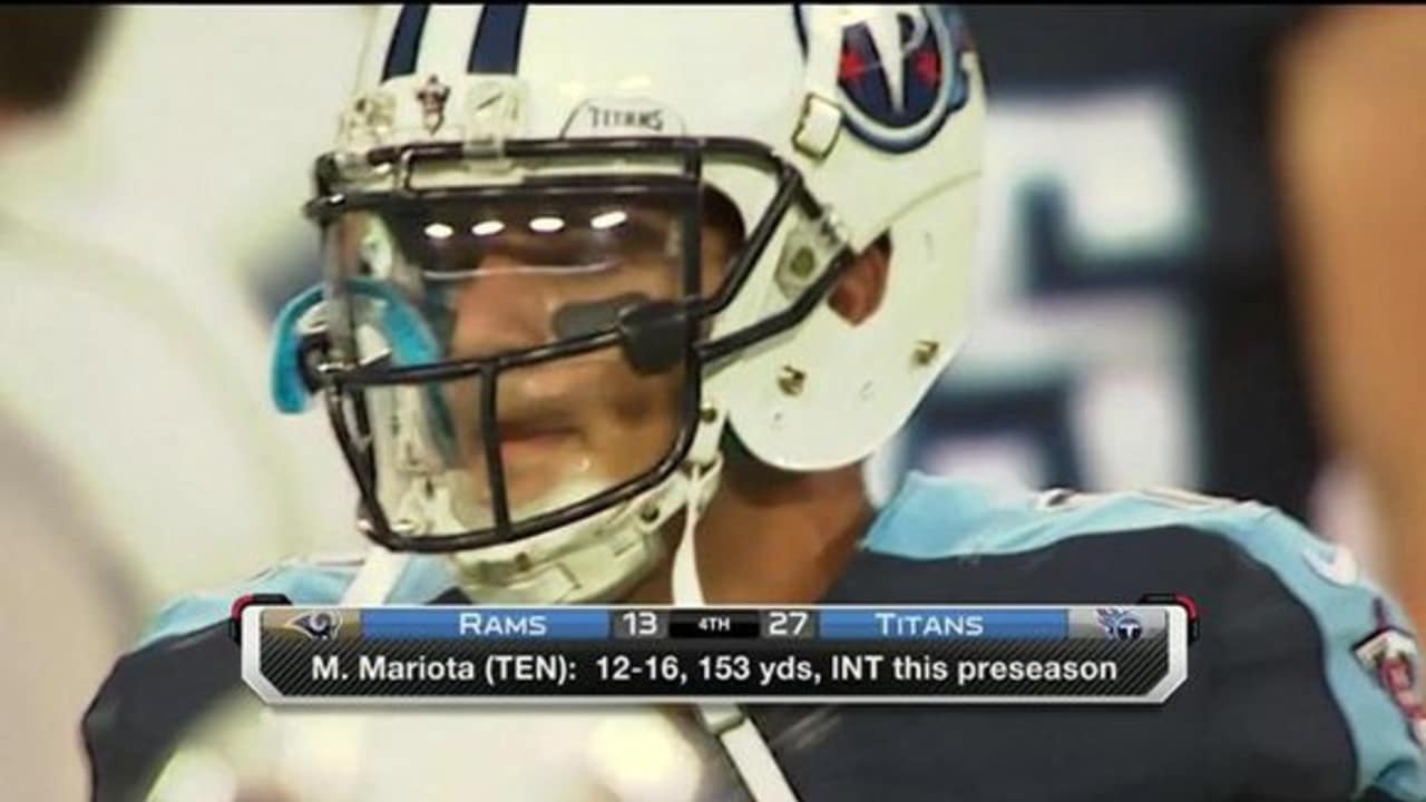 Marcus Mariota 2015 NFL Preseason Week 1 highlights 