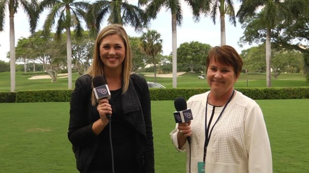 Amy Adams Strunk at Owners Meetings, Amy Adams Strunk talks #Titans free  agency and settling into her role as controlling owner:, By Tennessee  Titans