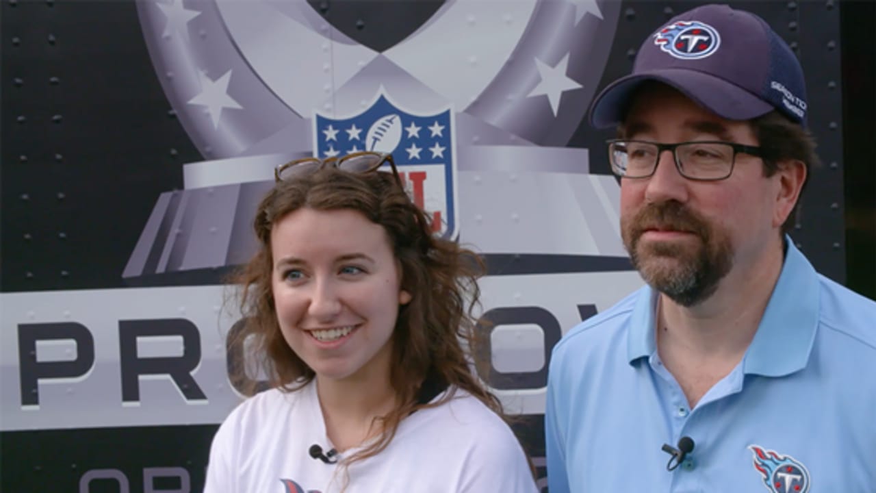 Tennessee Titans Surprise Season Ticket Members with Tickets