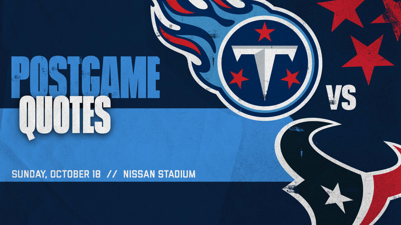 Houston Texans fall to undefeated Tennessee Titans in OT NFL Week