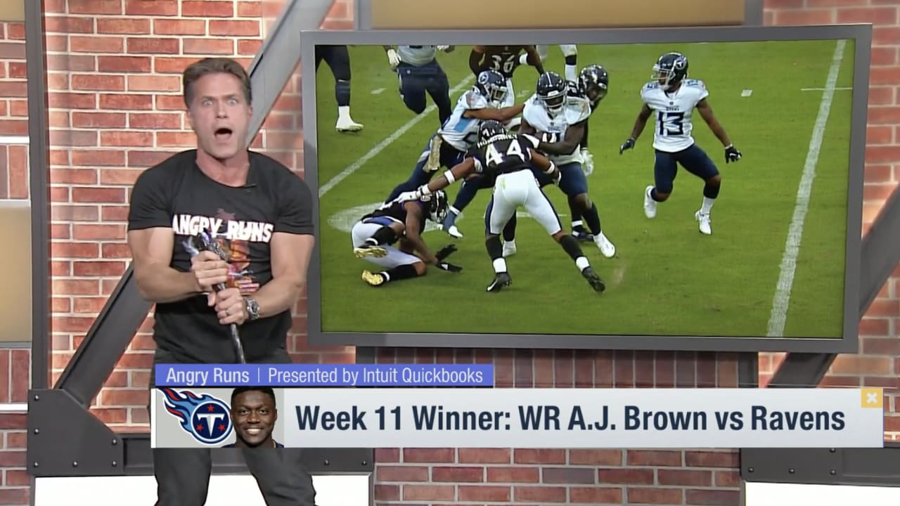 NFL Network's Kyle Brandt crowns Week 11 angry runs winner