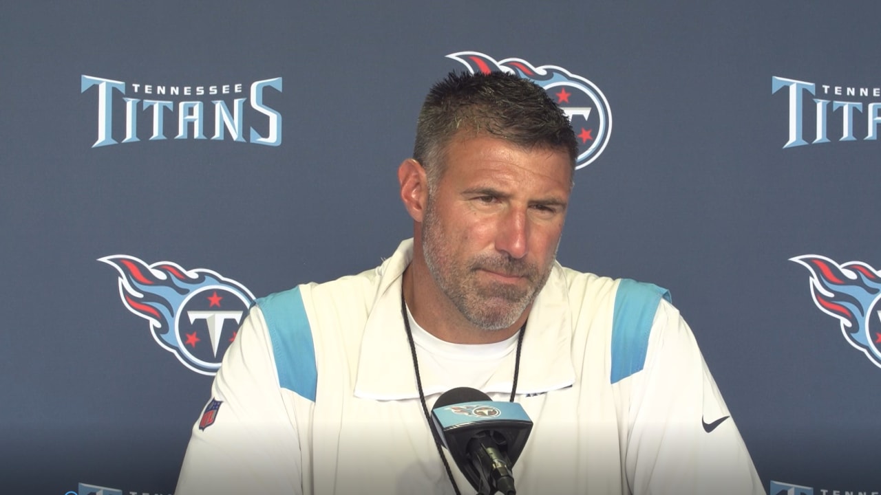 Titans Head Coach Mike Vrabel Press Conference