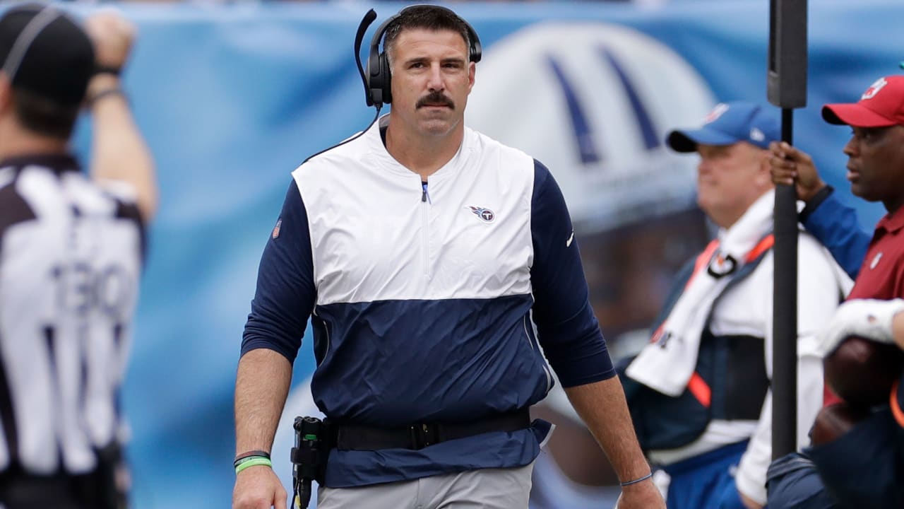 Tennessee Titans HC Mike Vrabel earns another average grade