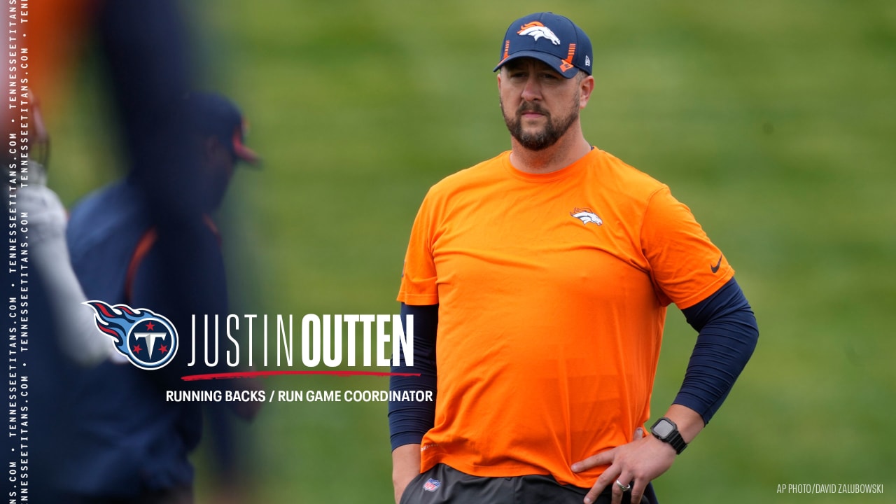 Titans Hire Justin Outten as the Team's Run Game Coordinator