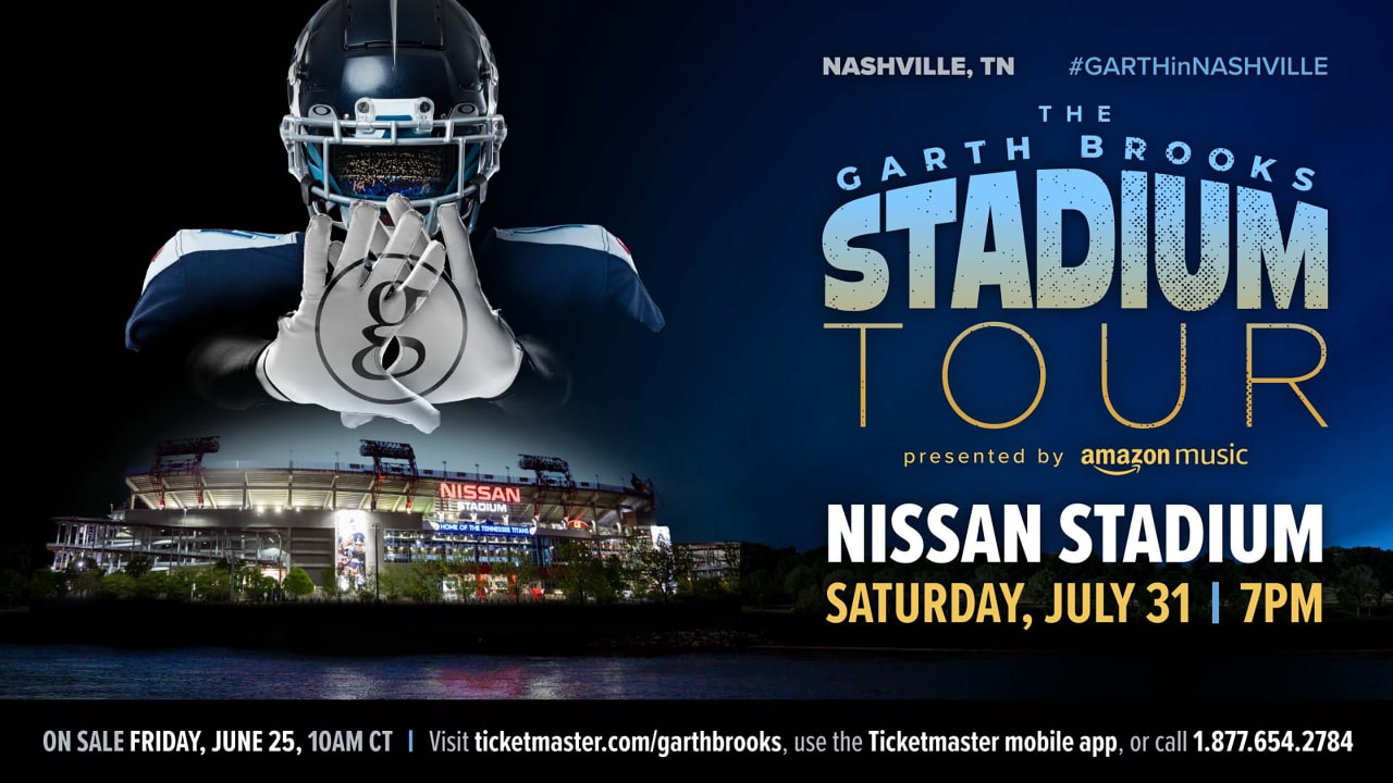 Garth Brooks Returns to Nashville July 31 in First-Ever Show at Nissan