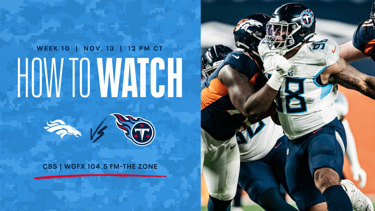 Live game day coverage: Denver Broncos vs. Tennessee Titans