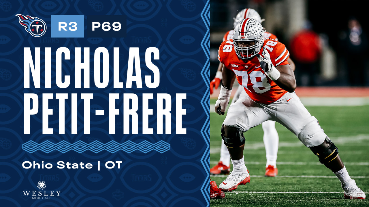 Former Ohio State football lineman Nicholas Petit-Frere wins