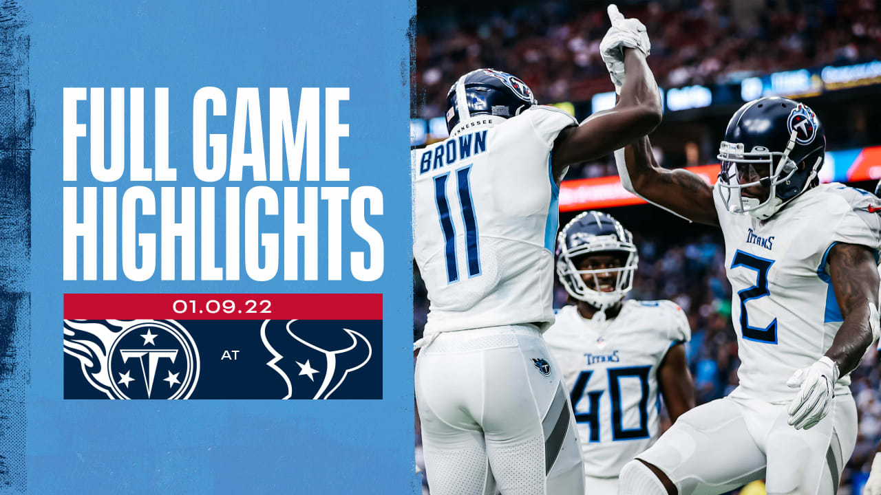 Titans Top Plays from Week 18 vs. Texans