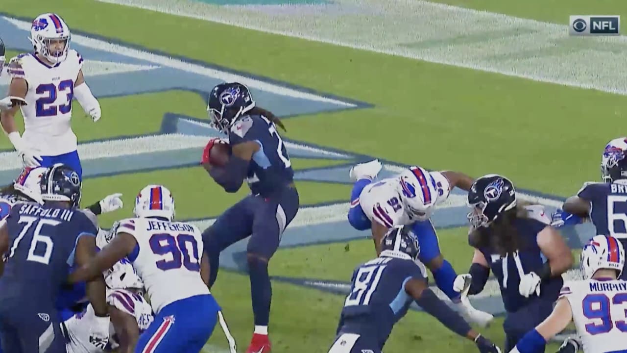 Derrick Henry stats vs. Bills: How Buffalo contained Titans star