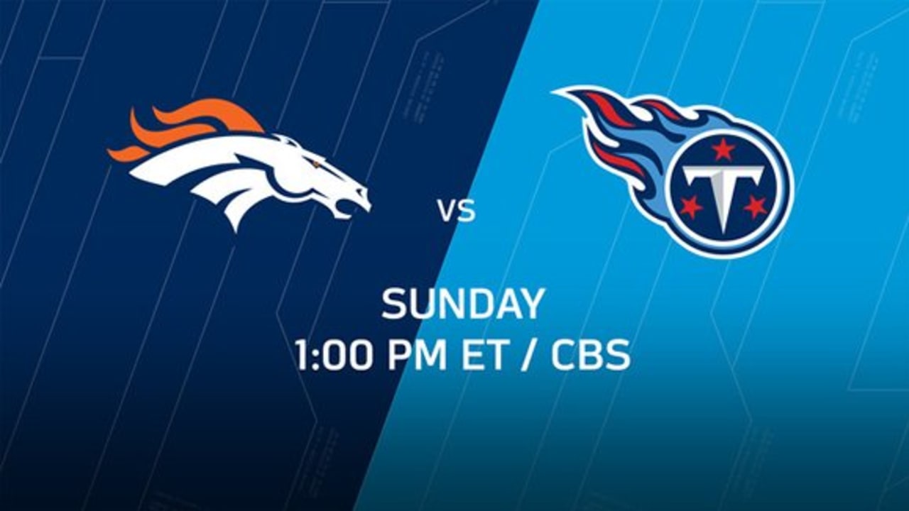 Week 14 Game Preview Titans vs. Broncos