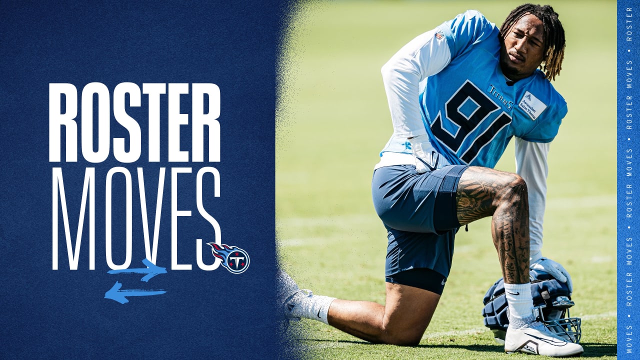 Who made the Titans initial 53-man roster?