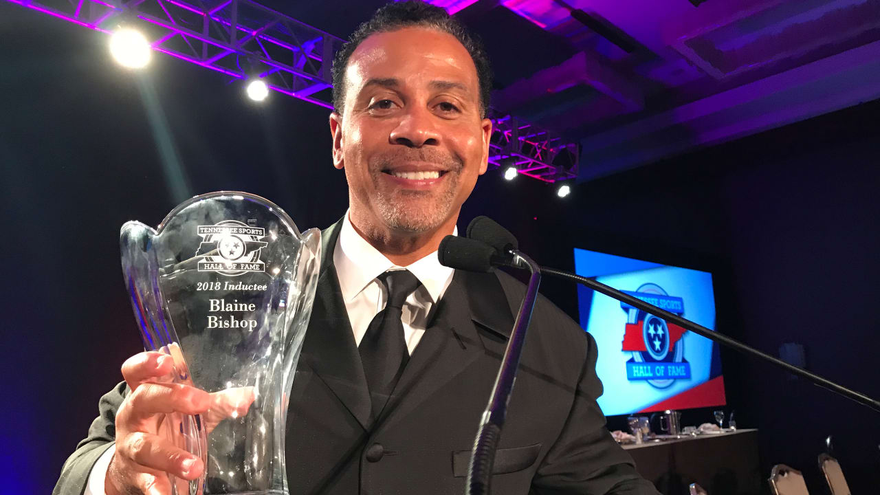 Titans Surprise Blaine Bishop « Tennessee Sports Hall of Fame