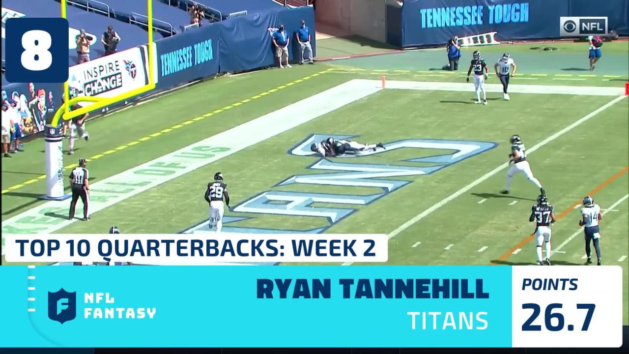 The Top 10 Fantasy Performances by QBs Week 2